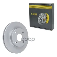 Диск тормозной передний с покрытием MAZDA 323 1.3-1.8 89> GANZ GIJ10228 GANZ арт. GIJ10228