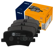 Тормозные колодки дисковые задние для GEELY Tugella (FY11), VOLVO XC40 (XZ) HOLA BD721 HOLA арт. BD721