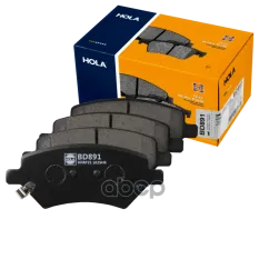 Тормозные колодки дисковые передние для CHERY Tiggo (T11) (-14) HOLA BD891 HOLA арт. BD891