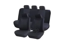Авточехлы универсальные полиэстер/жаккард черные Prestige KRAFT Kraft арт. KT 835616