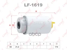 Фильтр топливный FORD Transit 2.0D-2.4D 00-06 LYNXauto арт. lf-1619