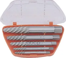 Набор экстракторов для сломанного крепежа CrMo 5/64 - 19/64 5 пр. Licota арт. tap-50003