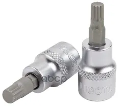Насадка (бита) торцевая 1/2, SPLINE, M16, L = 66 мм, с отверстием Licota арт. H4RM16