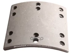 Накладка тормозной колодки JAC N120 КАМАЗ Компас-12 задней (1шт.) MOVELEX MOVELEX арт. BP04000300-MCP-MX