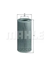 Фильтр воздушный Iveco Turbodaily 35.10  1/97->, 35.12 1/97->, 35.12 49.12, 59.12 10/94-> Mahle/Knecht арт. LX610