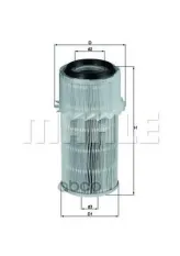 Фильтр воздушный Hyundai Galloper 98>, Mitsubishi L300 2.3D-2.5TD 86> Mahle/Knecht арт. LX682