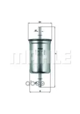 Фильтр топливный Ford Transit 2.3i 06> Mahle/Knecht арт. KL591