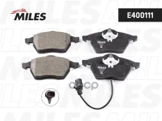 Колодки тормозные FORD GALAXY 95-06/VW SHARAN 95-10 передние Miles арт. e400111