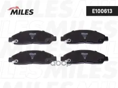Колодки тормозные ISUZU D-MAX 02- передние Miles арт. e100613