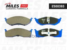 Колодки тормозные CHRYSLER 300M/VOYAGER/DODGE CARAVAN передние Ceramic Miles арт. e500393