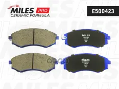 Колодки тормозные HYUNDAI ELANTRA/MATRIX/SONATA/SSANGYONG REXTON/KORANDO перед. Ceramic Miles арт. e500423