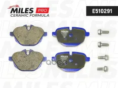 Колодки тормозные BMW 5 F10/F11/X3 F25/Z4 E89 2.0-3.0 10- задние Ceramic Miles арт. e510291