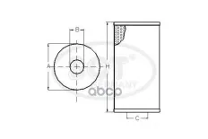 Масляный фильтр BMW 3?E36/ E46/ 5 E34 1.6-1.8 89- SCT арт. sh424p