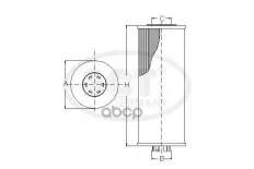 Масляный фильтр OPEL ASTRA H/ CORSA 1.3D SCT арт. sh4797p