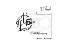 Топливный фильтр VW SHARAN 1.9 TDI SCT арт. st490