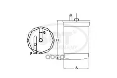 Топливный фильтр MERCEDES W203/W163 2.0D-2.7D SCT арт. st6061