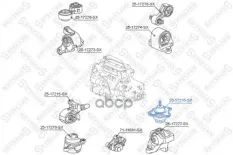 подушка двигателя левая гидравлическая! Honda Civic EU/EP/ES 2001-2006 Stellox арт. 2517216SX