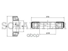 02Z 311 219 A Подшипник КПП AUDI/VW 22x45x16,5 Ina арт. 712 1573 10