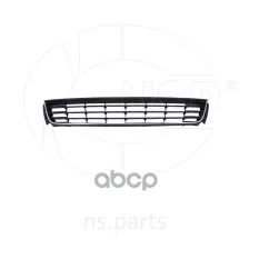Решетка бампера переднего VOLKSWAGEN Polo sedan (09-15) (хром) NSP арт. NSP086RU853671RYP