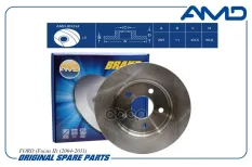 Диск тормозной FORD Focus II 04- AMD арт. AMDBD254