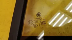 Стекло двери задней левой (форточка) Skoda Kodiaq