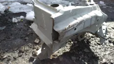 Лонжерон передний правый Renault Clio