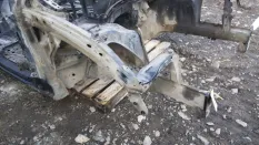 Лонжерон передний правый Audi Q7 4L 2006
