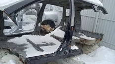 Порог со стойкой левый Great Wall H6 2014