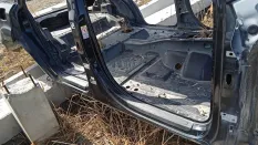 Порог со стойкой правый Audi Q7 4L 2006