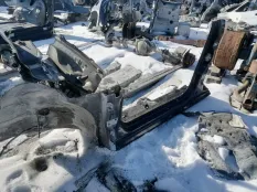 Порог со стойкой левый Skoda Octavia A4