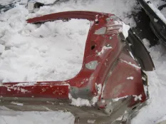 Порог со стойкой правый Ford Fiesta 2007