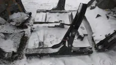 Порог со стойкой левый Volvo S40 2007