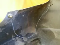 Бампер задний Toyota Prius