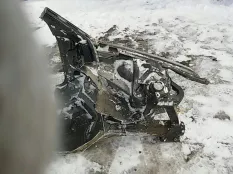 Лонжерон передний левый Audi A8 D3 2006