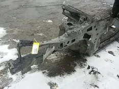 Лонжерон передний левый Mazda Cx-7 2008