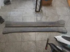 Накладка порога Mitsubishi Pajero 4 2010