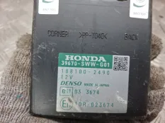 Блок управления парктроником Honda CR-V 2007 39670SWWG01 RE5 R20A2