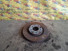 Тормозной диск Nissan Qashqai 2012 40206JD00A J10 K9K, передний правый