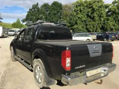 Козырек солнцезащитный Nissan Navara 2008 96401EB613 D40 YD25DDTI, передний левый