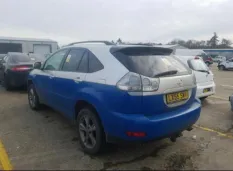 Накладка на крыло Lexus RX400H 2005 6445848010 MHU38R 3MZ-FE, задняя левая