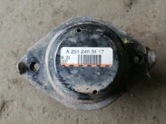 Подушка двигателя Mercedes-Benz M-Class 2008 A2512403117 W164 642940, передняя левая
