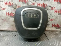 Подушка безопасности водителя AUDI Q7 2009 4L0880201J 4LB BUG