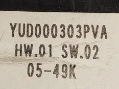 Блок управления стеклами Land Rover Range Rover 2005-2009 YUD000303PVA L322 428PS 080206B23541, передний правый