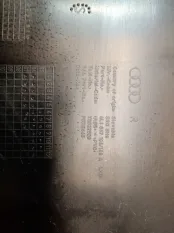 Обшивка двери AUDI Q7 2009 4L1867106A 4LB BUG, передняя правая