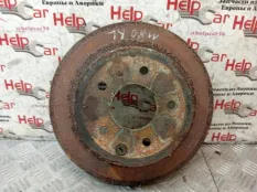 Тормозной диск Nissan Qashqai 2010 43206JD00A J10 MR20DE, задний левый