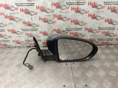 Зеркало Nissan Qashqai 2010 96301JD24A J10 K9K, переднее правое