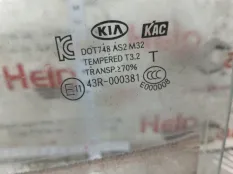 Стекло двери Kia Picanto 2016 834101Y010 TA G3LA, заднее левое