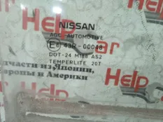 Стекло двери Nissan Qashqai 2009 82300JD000 J10 K9K, заднее правое