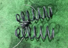 Пружина подвески Citroen C4 2007 5102CC LC EW10, задняя правая