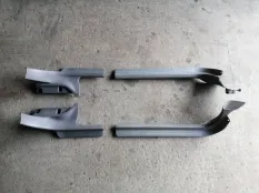 Накладка на порог Subaru Forester SG5, задняя левая